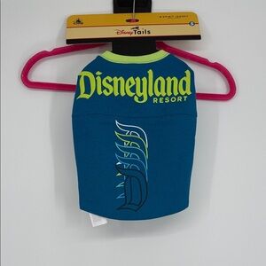 Disney Tails Disneyland Resort Spirit Jersey Dog Shirt Size S NWT